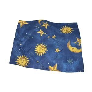 Vintage Springs Celestial Sun & Moon Navy Pillow Cases Astrology Standard Size